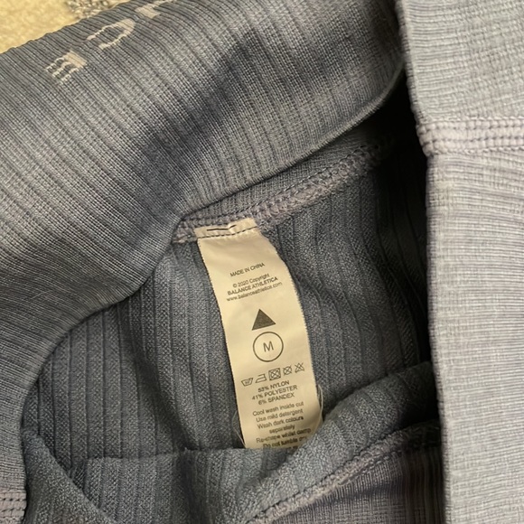 Balance Athletica Linear Pant - Blue M - Picture 3 of 4